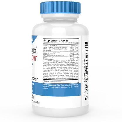 DrFormulas Original DHT Blocker Without Biotin | Hair Growth Supplement for Women and Men, 90 Capsules (45-Day Supply) Avelisse