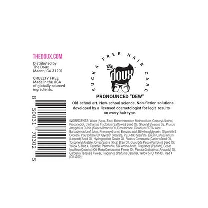 The Doux C.R.E.A.M. Twist & Curl Cream – Curl Defining Cream with Coconut & Avocado Oils for Curly Hair – Frizz Control & Long-Lasting Moisture for Twist Outs, Natural Styles, and Textured Hair Types Avelisse