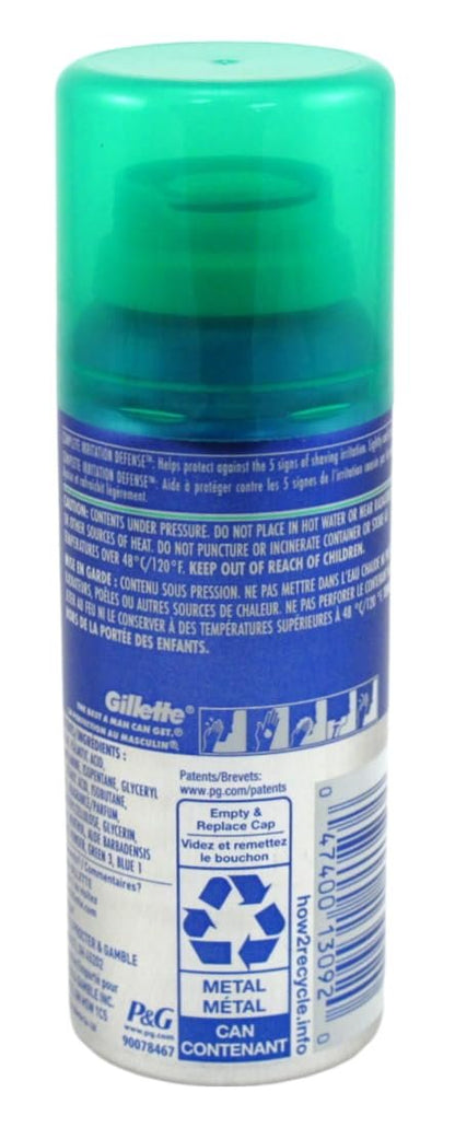 Gillette Series Shave Gel with Aloe Vera for Sensitive Skin, 2.5 oz (12 Pack) Avelisse