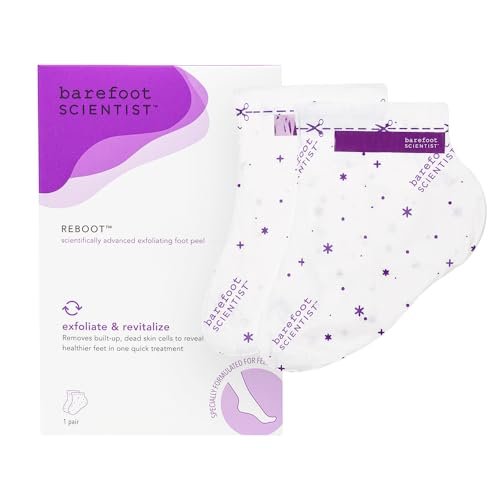 Barefoot Scientist Reboot Ultra-Soft Exfoliating Foot Peel – Lasting Foot Softness, 1 Pack Avelisse