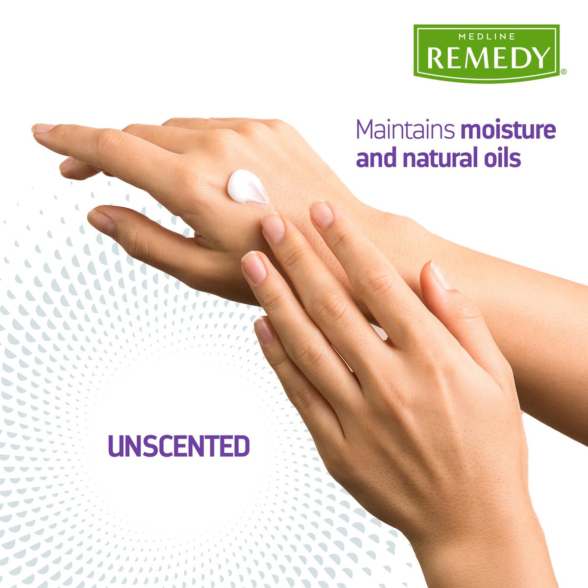 Medline Remedy Clinical Skin Cream Moisturizer, Fragrance-Free (8 fl oz) - Nourishing Hypoallergenic Lotion for Dry Skin, Paraben and Sulfate-Free - görsel 9