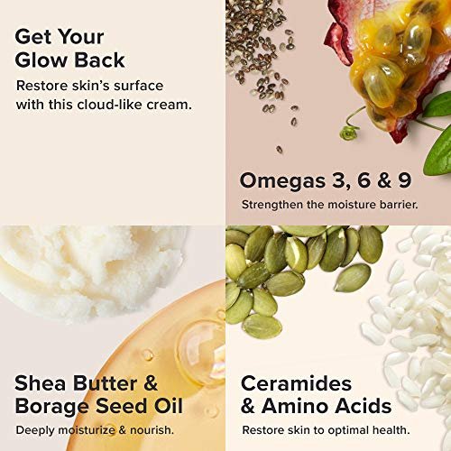 Paula's Choice Omega+ Complex Lightweight Face Moisturizer for Dry & Sensitive Skin | Shea Butter, Plant Oils, Omega Chia & Flaxseed, Vitamin C | Fragrance-Free 1.7 oz Avelisse