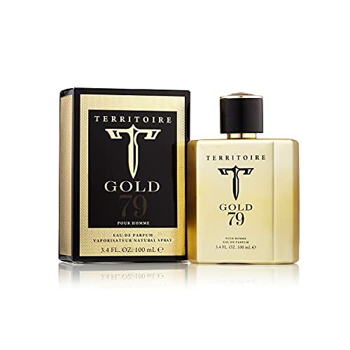 Territoire Eau De Parfum Gold 79 – Premium Men's Cologne, 3.4 fl oz Avelisse