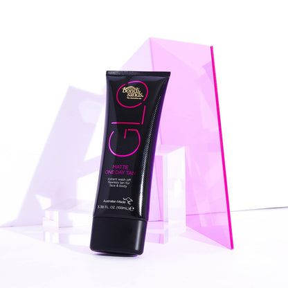 Bondi Sands GLO Matte One Day Tan - Instant Flawless Bronze Finish for Face & Body, Transfer & Water Resistant, 100 ml Avelisse
