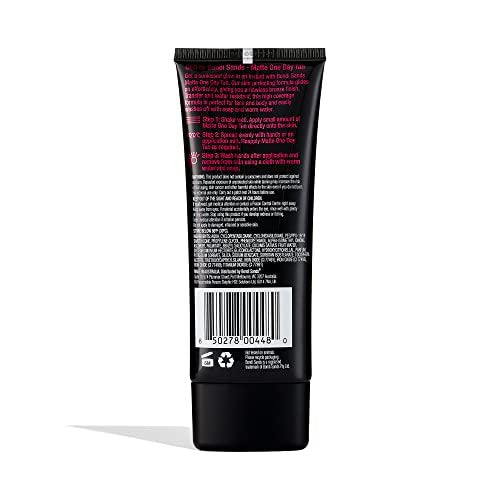 Bondi Sands GLO Matte One Day Tan - Instant Flawless Bronze Finish for Face & Body, Transfer & Water Resistant, 100 ml Avelisse
