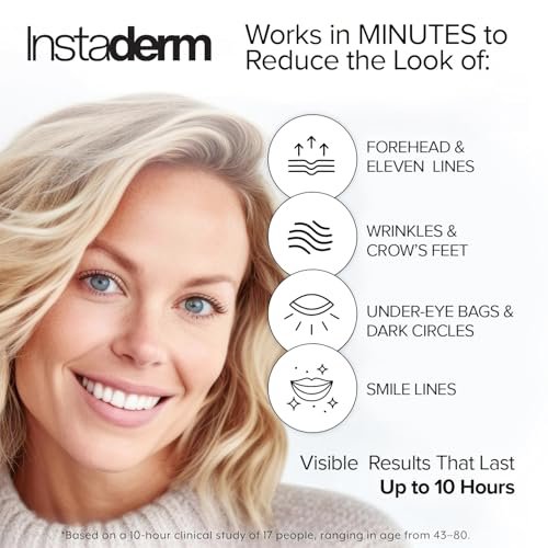 Instant Eye Tightener – Reduce Under Eye Bags, Puffiness, Dark Circles & Wrinkles | Naturally Ageless Hydrating Cream by Instaderm Avelisse