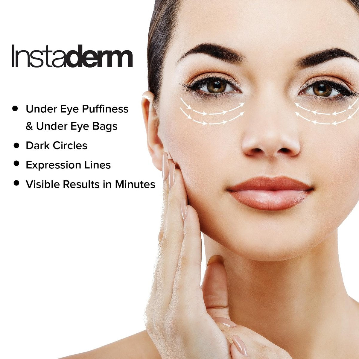 Instant Eye Tightener – Reduce Under Eye Bags, Puffiness, Dark Circles & Wrinkles | Naturally Ageless Hydrating Cream by Instaderm Avelisse