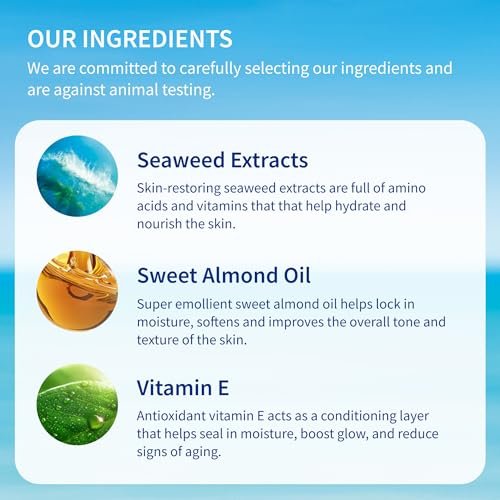 Inis the Energy of the Sea Replenishing Body Oil Spray – Fast-Absorbing Jojoba & Seaweed Moisturizer with Vitamin E, 5 fl oz Avelisse