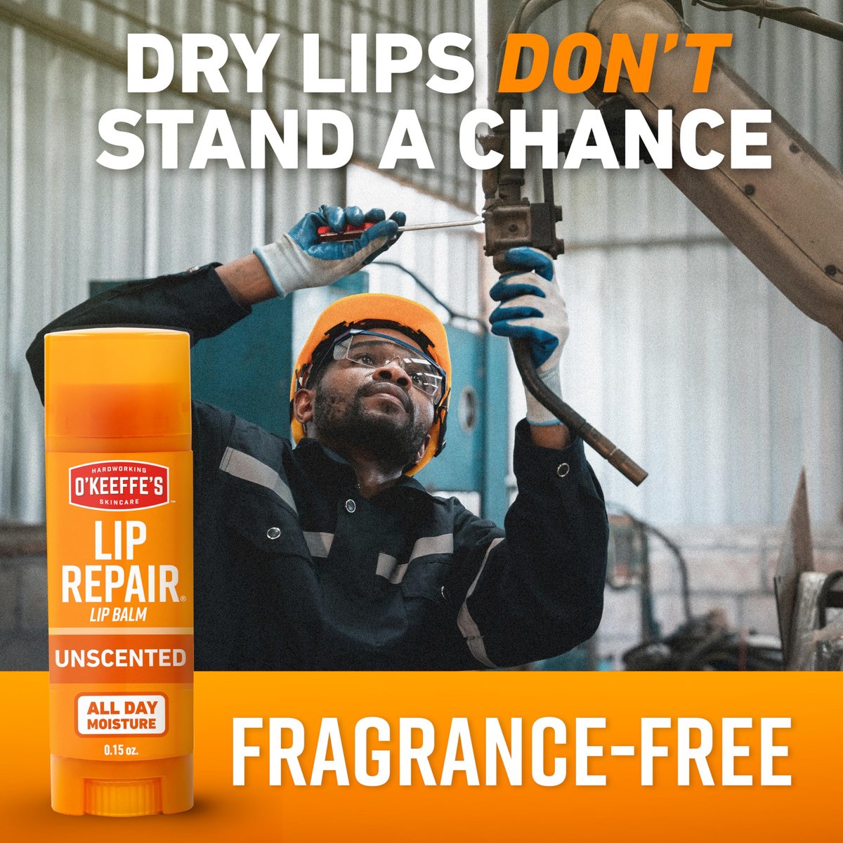 O'Keeffe's Lip Repair Unscented Lip Balm for Dry, Cracked Lips - Stick (Twin Pack) - Moisturizer for Very Dry Lips - görsel 9