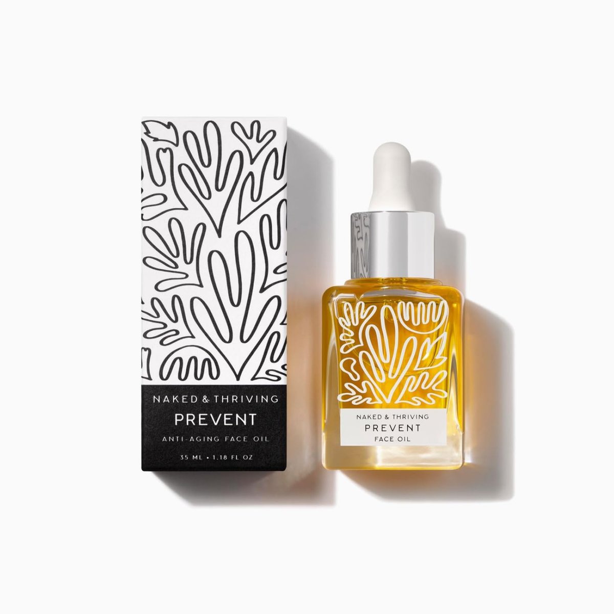 Prevent Anti-Aging Facial Oil - Vegan, Naturally-Derived Skin Care (1.18 oz) Avelisse