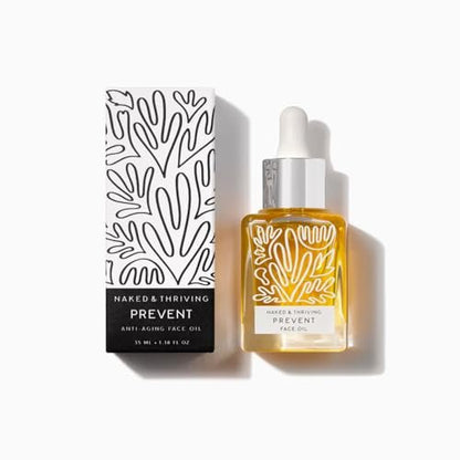 Prevent Anti-Aging Facial Oil - Vegan, Naturally-Derived Skin Care (1.18 oz) Avelisse