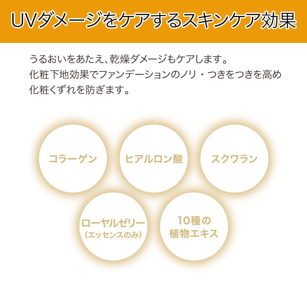 KOSE SUNCUT Perfect UV Essence No Fragrance 60g – Lightweight Sunscreen for Face Avelisse