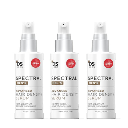 DS Labs Spectral Men’s Hair Density Serum (formerly Spectral.DNC-N) - Lightweight Leave-In for Fuller Looking, Thicker Looking Hair, Fast Absorbing, Non-Greasy, For All Hair Types, 60mL, (3 Pack) Avelisse