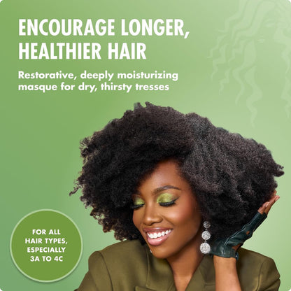 Mielle Organics Rosemary Mint Strengthening Hair Mask – Deep Conditioning Treatment with Biotin, Honey & Coconut Oil for Healthier Strands (12 oz)
