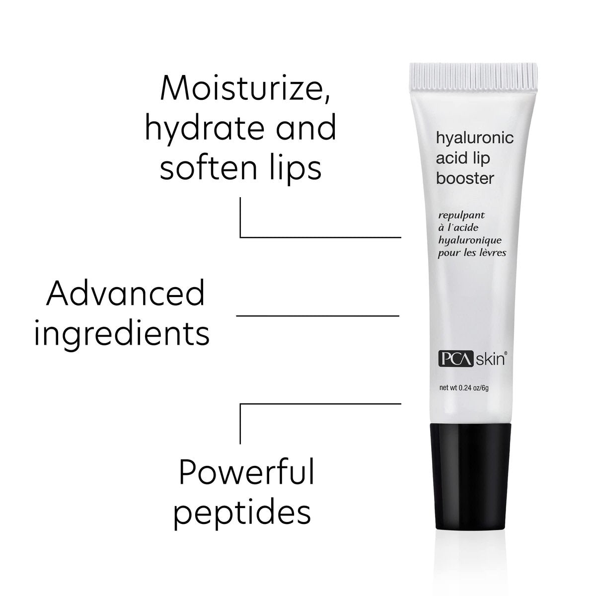 PCA SKIN Lip Plumper Serum – Hyaluronic Acid Lip Booster for Plump, Hydrated Lips Avelisse