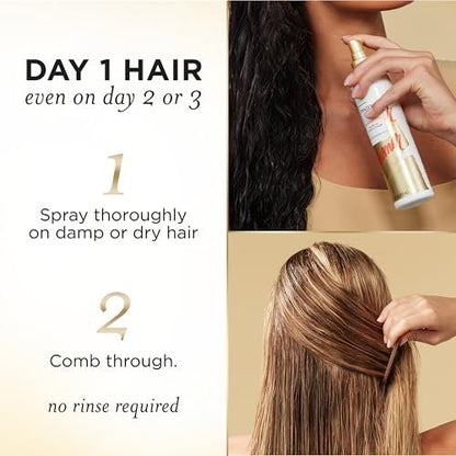 Pantene Pro-V Repair & Protect Conditioning Detangler Spray, Leave-In Conditioner for Damaged Hair, Sulfate-Free, 8.5 Fl Oz (Pack of 3) Avelisse