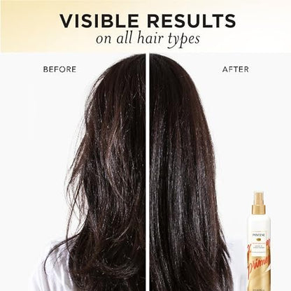 Pantene Pro-V Repair & Protect Conditioning Detangler Spray, Leave-In Conditioner for Damaged Hair, Sulfate-Free, 8.5 Fl Oz (Pack of 3) Avelisse