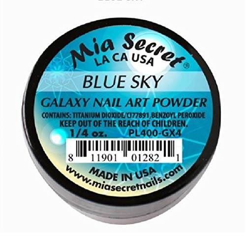 Mia Secret Professional Galaxy Collection Acrylic Powder - Blue Sky (0.25 oz) - görsel 2
