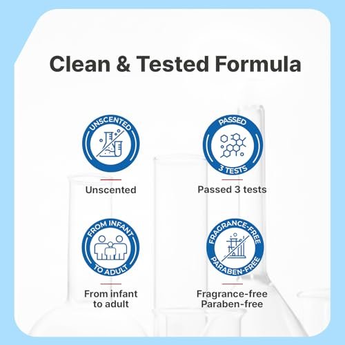 Illiyoon Ceramide Ato 6.0 Top to Toe Wash – Mild 3-in-1 Baby Body Wash, Shampoo & Conditioner, 16.9 Fl Oz (500ml) Avelisse