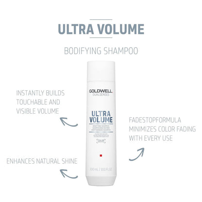 Goldwell Dualsenses Ultra Volume Bodifying Shampoo 300mL Avelisse