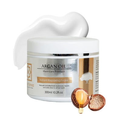 Maria Yanez Argan Oil Hair Mask 10.2 oz – Deep Conditioning Treatment for Dry & Damaged Hair – Hydrating Mask for Color Treated & Bleached Hair