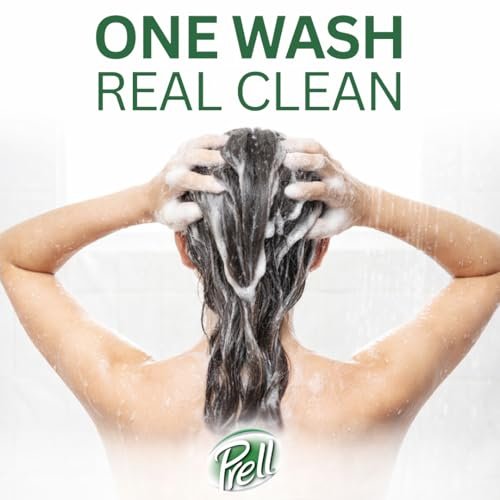 Prell 2-in-1 Shampoo & Conditioner – Classic Clean, Deep Cleansing & Lightweight Conditioning for Shiny Healthy Hair (13.5 oz) Avelisse