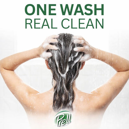 Prell 2-in-1 Shampoo & Conditioner – Classic Clean, Deep Cleansing & Lightweight Conditioning for Shiny Healthy Hair (13.5 oz) Avelisse