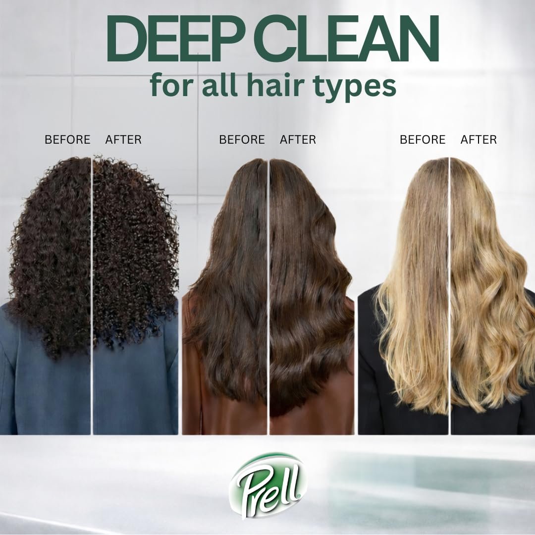 Prell 2-in-1 Shampoo & Conditioner – Classic Clean, Deep Cleansing & Lightweight Conditioning for Shiny Healthy Hair (13.5 oz) Avelisse