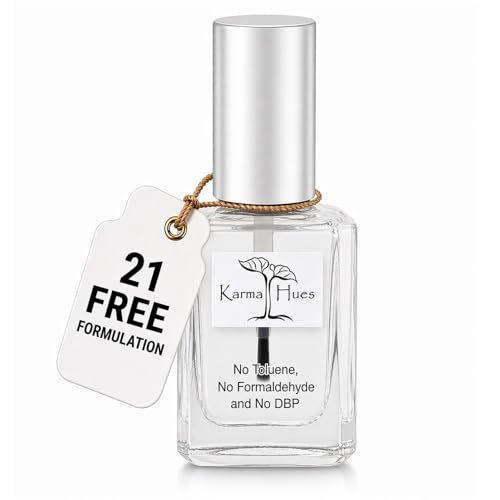Karma Halal Certified Breathable Nail Polish - Truly Breathable, Cruelty Free & Vegan - Oxygen Permeable Wudu Friendly Top Coat (ANASTASIA) Avelisse