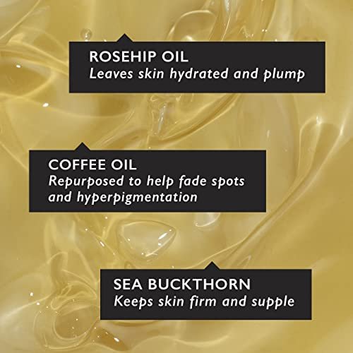 UpCircle Organic Face Serum with Coffee Oil - Vitamin C, Rosehip & Sea Buckthorn for Dark Spots & Hydration - 1 oz Avelisse