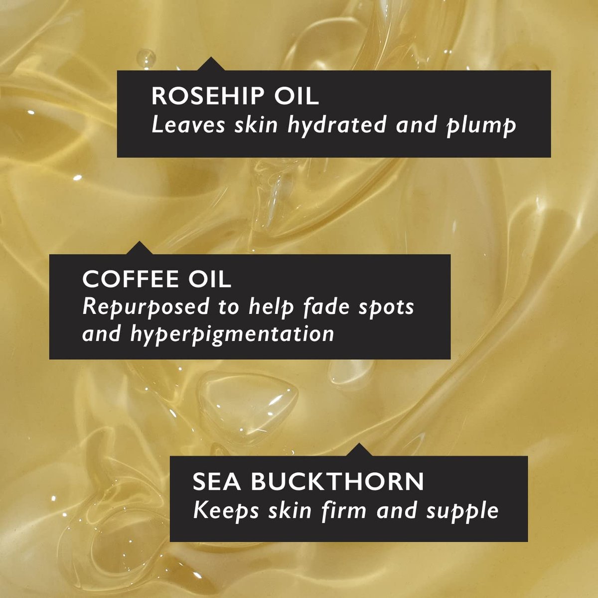UpCircle Organic Face Serum with Coffee Oil - Vitamin C, Rosehip & Sea Buckthorn for Dark Spots & Hydration - 1 oz Avelisse