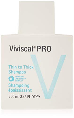 Viviscal Professional Thin to Thick Shampoo - Volumizing & Thickening Hair Wash for Fine Hair, 250ml Avelisse
