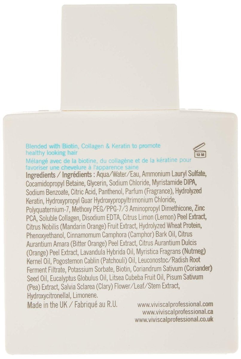 Viviscal Professional Thin to Thick Shampoo - Volumizing & Thickening Hair Wash for Fine Hair, 250ml Avelisse
