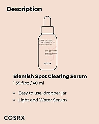 COSRX AC Collection Blemish Spot Clearing Serum – Centella, Niacinamide & EGF for Acne-Prone Skin | 40ml Avelisse