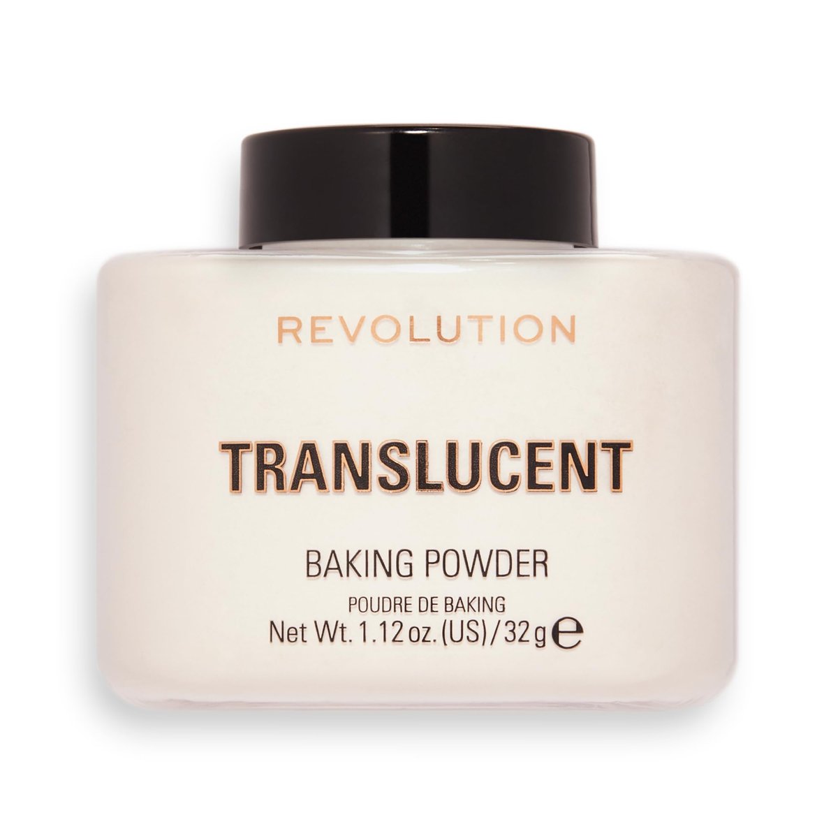 Revolution Loose Baking Powder – Translucent Setting Powder for Long-Lasting, Matte Finish (1.12 oz) - görsel 1