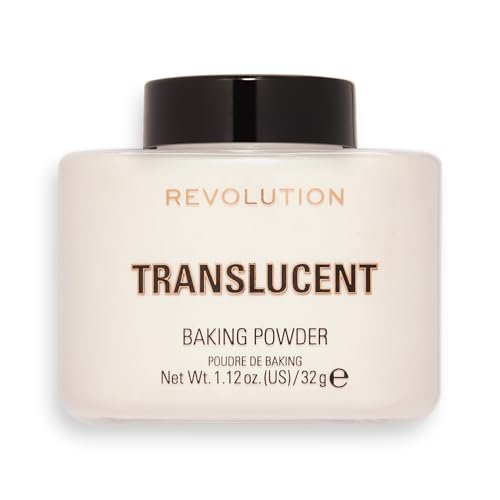 Revolution Loose Baking Powder – Translucent Setting Powder for Long-Lasting, Matte Finish (1.12 oz) - görsel 2