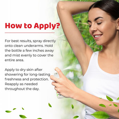 Thai Deodorant Stone Crystal Mist Natural Deodorant Spray 8 oz. Bundle (Pack of 3) – Aluminum-Free, Hypoallergenic, Long-Lasting Odor Protection