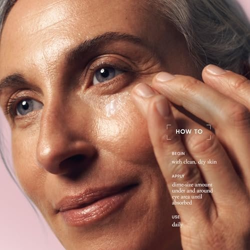 Philosophy Anti-Wrinkle Miracle Worker Line-Correcting Eye Cream with Vitamin C & Coconut Oil – Reduces Dark Circles, Smoothes Skin Around Eyes, 0.5 Fl Oz Avelisse