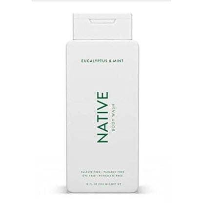 Native Hydrating Body Wash - Eucalyptus & Mint - 11.5 oz (340ml) Avelisse