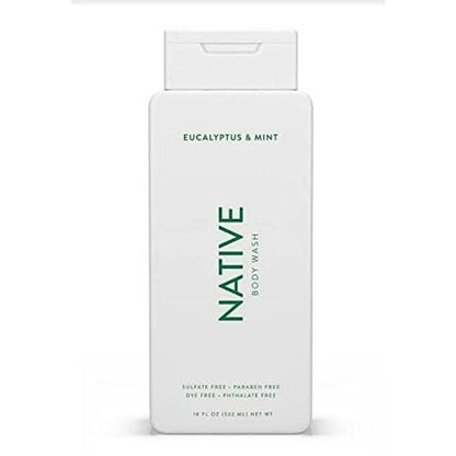 Native Hydrating Body Wash - Eucalyptus & Mint - 11.5 oz (340ml) Avelisse