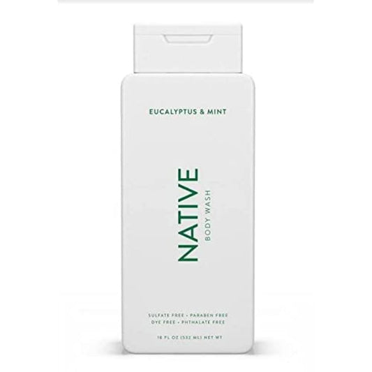 Native Hydrating Body Wash - Eucalyptus & Mint - 11.5 oz (340ml) Avelisse