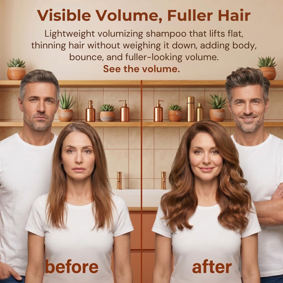 Biotin Shampoo for Hair Growth & Thickness - Thickening Shampoo for Thinning Hair - Women & Men - with Saw Palmetto, Plant Keratin & Rice Water Protein - Color Safe, Sulfate & Paraben Free - 8 Fl Oz Avelisse
