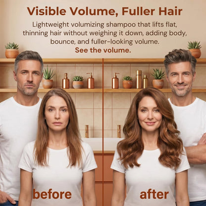 Biotin Shampoo for Hair Growth & Thickness - Thickening Shampoo for Thinning Hair - Women & Men - with Saw Palmetto, Plant Keratin & Rice Water Protein - Color Safe, Sulfate & Paraben Free - 8 Fl Oz Avelisse