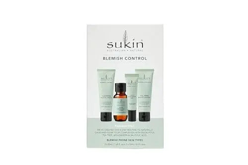 Sukin Blemish Control Starter Kit – Natural Skincare Set for Clear, Balanced Skin Avelisse