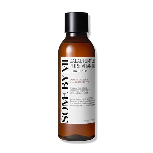 SOME BY MI Galactomyces Pure Vitamin C Glow Toner - Korean Daily Face Toner for Brightening, Texture & Elasticity Care, 6.76 Fl Oz (200ml) Avelisse
