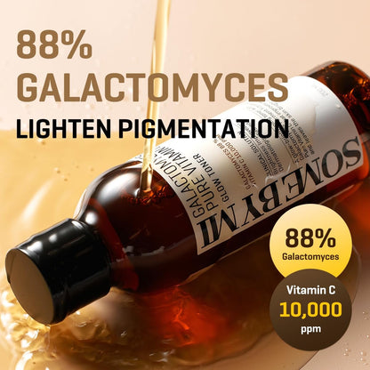 SOME BY MI Galactomyces Pure Vitamin C Glow Toner - Korean Daily Face Toner for Brightening, Texture & Elasticity Care, 6.76 Fl Oz (200ml) Avelisse