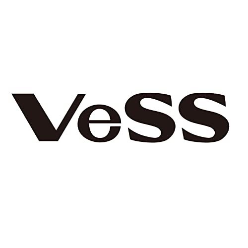VESS Professional Hair Blow Brush Pro-2000 Ceramic 9 Rows Wide Type - Made in Japan (Blue) Avelisse