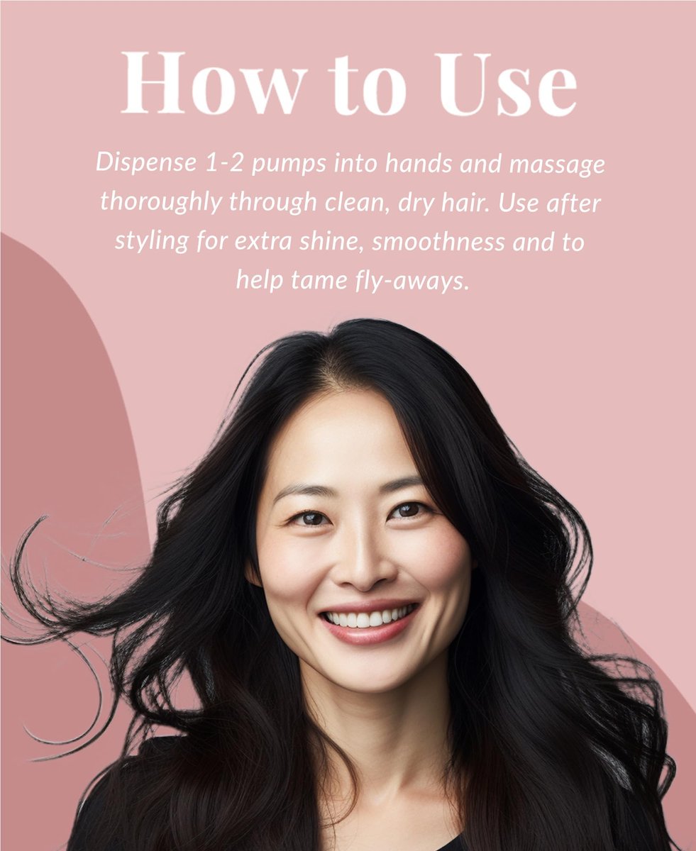 DHC After Bath Hair Oil – Lightweight Leave-In Oil for Shine, Smoothness & Frizz Control, All Hair Types, 3.3 fl oz Avelisse