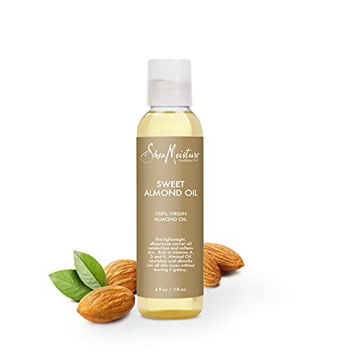 SheaMoisture Body Oil for Dry Skin - Sweet Almond Oil, Cruelty Free, 4 oz - görsel 11