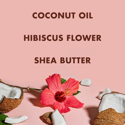SheaMoisture 2-in-1 Shampoo and Conditioner for Kids Coconut and Hibiscus - Nourishing Coconut Oil for Dry Curls, 8 oz